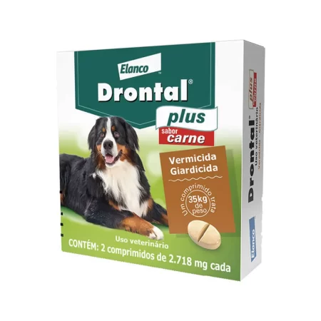 Drontal Plus Carne Vermifugo 35kg