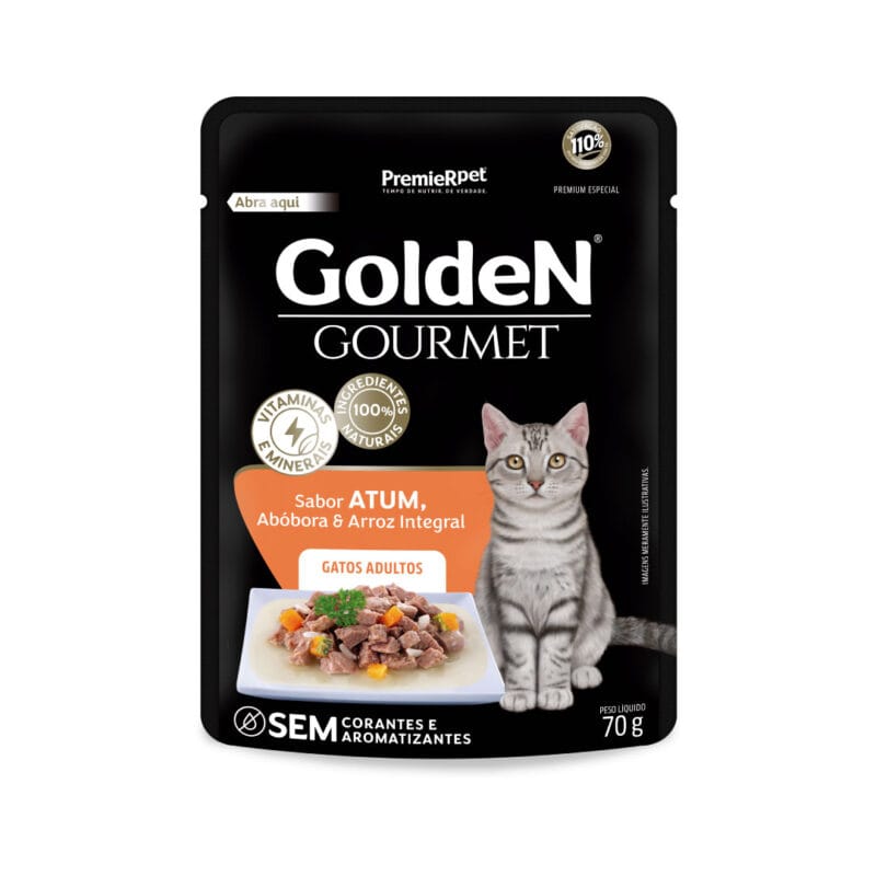 Golden Gourmet Gatos Ad Atum 70g