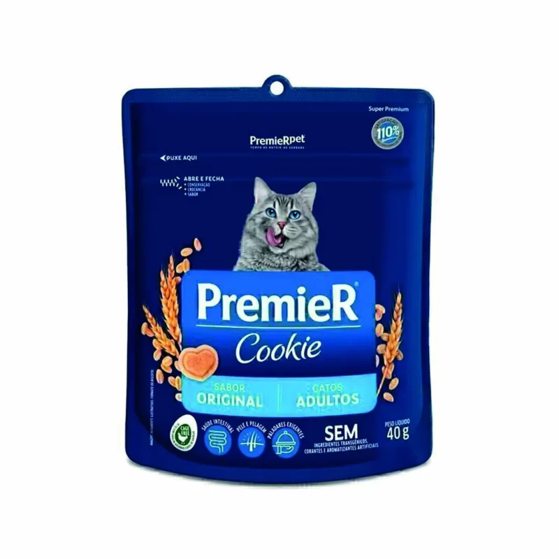 Premier Cookie Gatos Adultos 40g