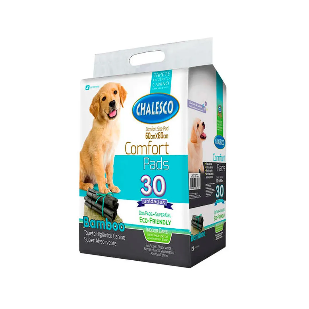 Tapete Confort Pads Bamboo C/30 Unidades 60x80cm