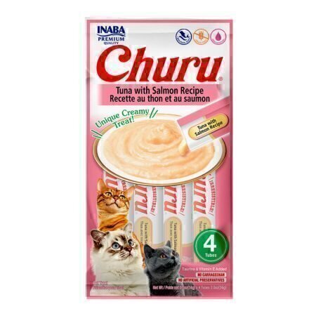 Churu Salmao E Atum C/4 56g