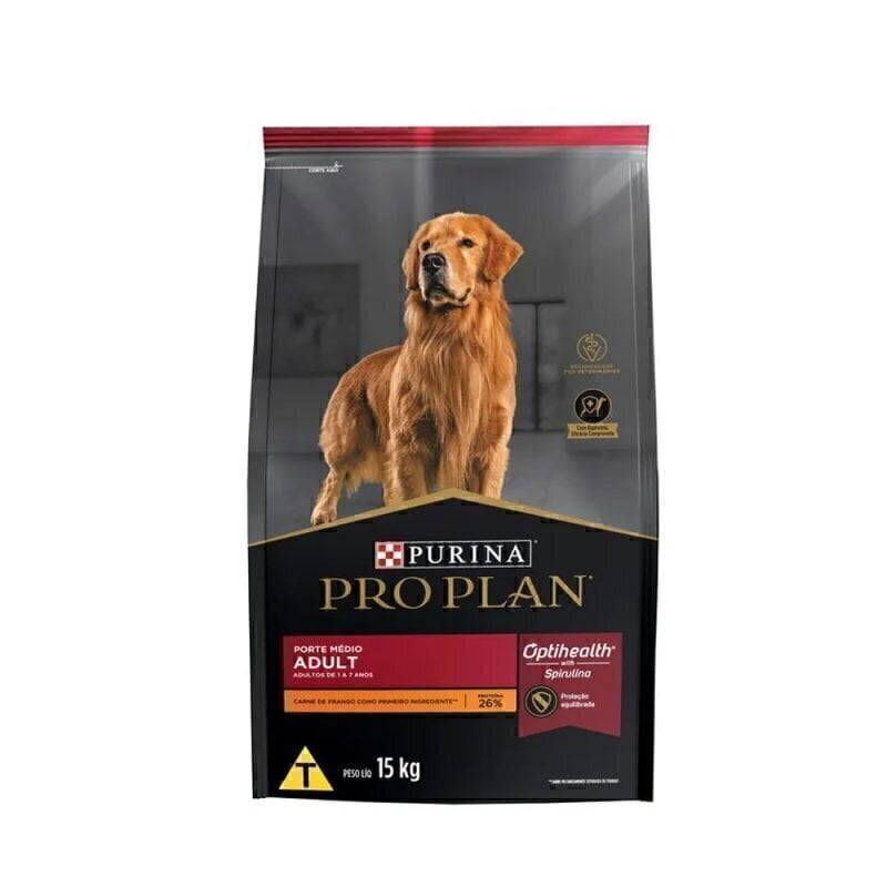 Proplan Adulto Raças Medias Complete 15kg