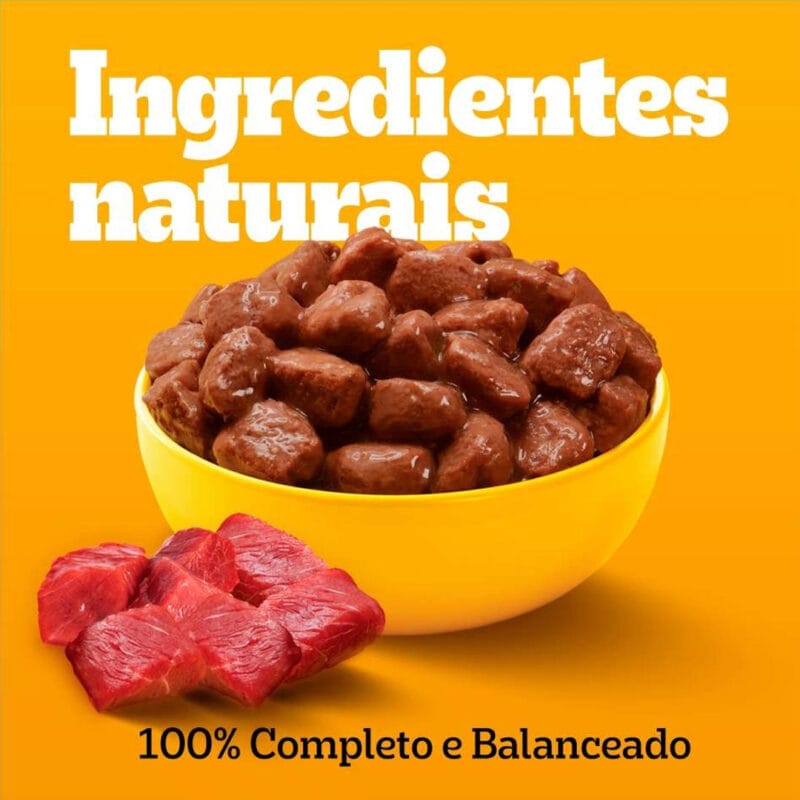 Sache Pedigree Adult Carne Racas Peq Caixa C/18un - Imagem 5