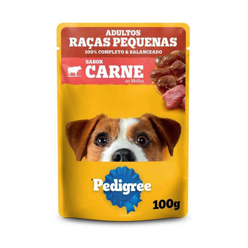 Sache Pedigree Adult Carne Racas Peq Caixa C/18un - Imagem 2