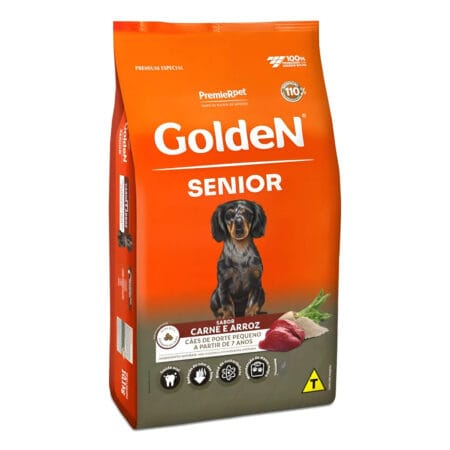 Golden Minibits Senior Carne E Arroz 3kg