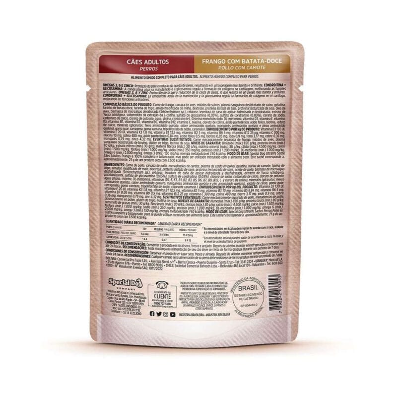 Special Dog Sache Ultralife A Frango 100g - Imagem 2