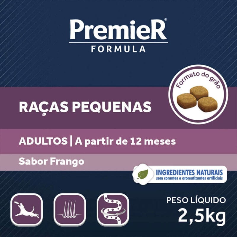 Premier Raca Peq Adult 2,5kg - Imagem 2