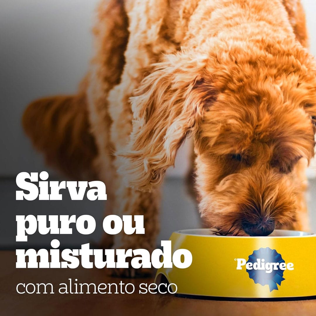 Sache Pedigree Adult Frango Racas Peq Caixa C/18un - Imagem 3