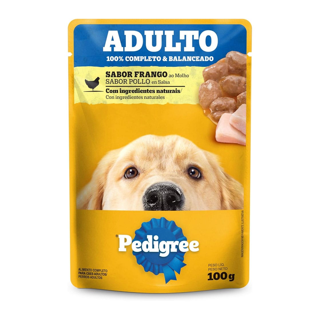 Sache Pedigree Adult Frango Racas Peq Caixa C/18un - Imagem 10